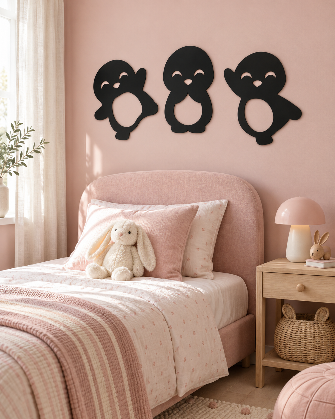 Petits Pingouins™ — Trio de décorations murales 🐧