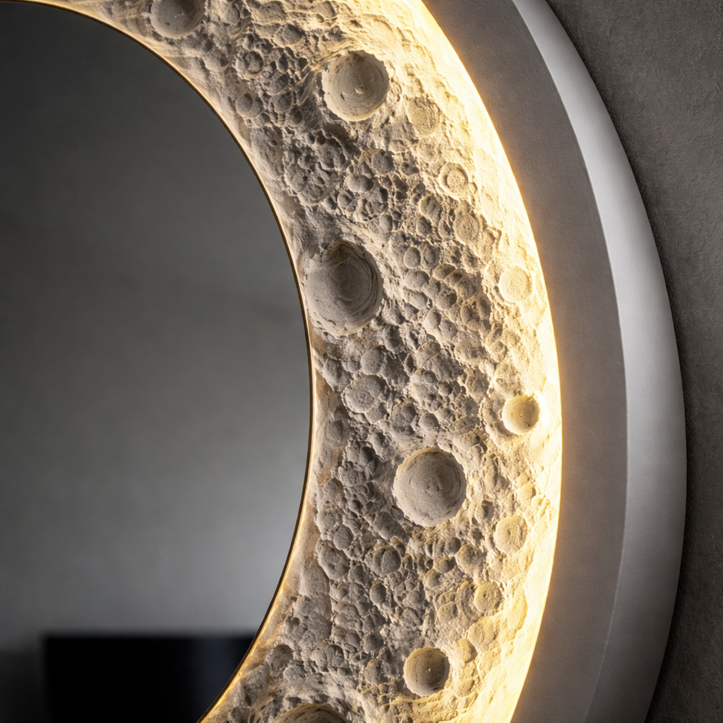 Miroir Mural Lumineux Lunar Glow™