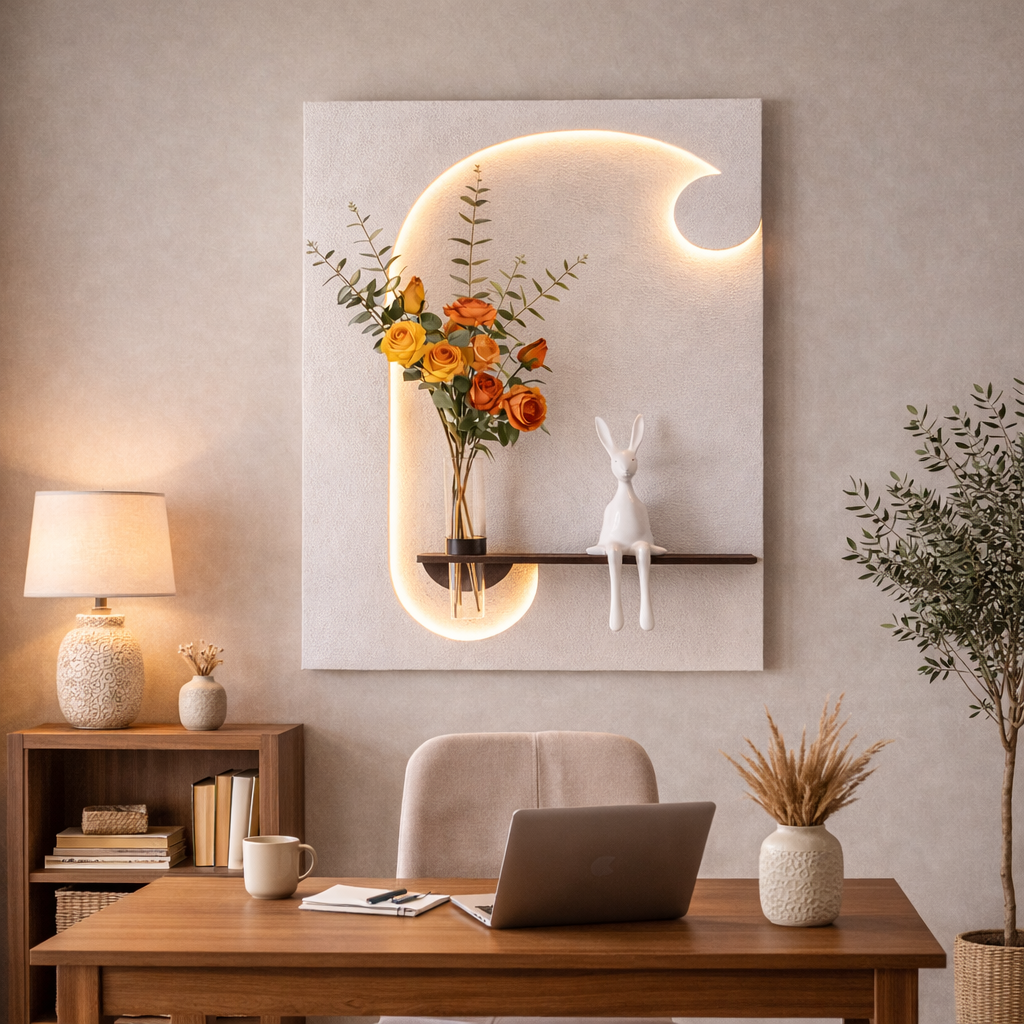 Tableau Mural Lumineux Luna Élégance™